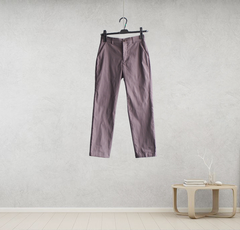 Cropped casual pants